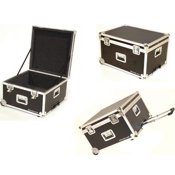 Three cable trunk road case