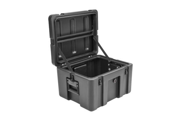 Waterproof Case 18"x 15"x 13" opened side view.