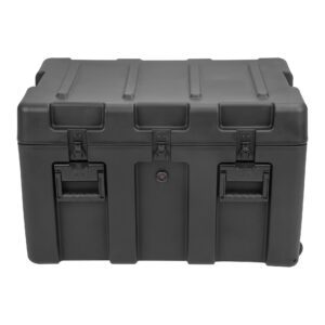 Front view of the waterproof case.
